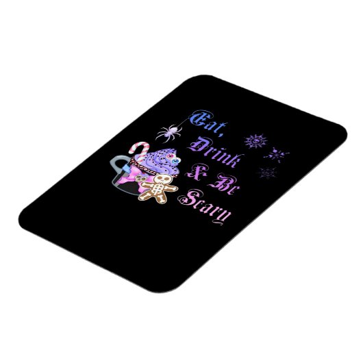 Eat Drink And Be Scary Hexmas Cool Unique Style Magneet (Linkerzijde)