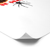 Eat Drink And Be Scary Retro Classic Poster (Hoek)