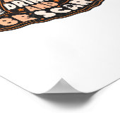 Eat Drink And Be Scary Witch Only Halloween Gift F Poster (Hoek)