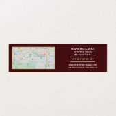 Eat, Drink Bar & Grill, Pub/Brewery, Gedetailleerd Visitekaartje (Binnenkant ongevouwen)