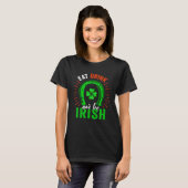 Eat Drink Be Irish Saint Patrick Day Shenanigan Ap T-shirt (Voorkant volledig)