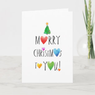 EAT, DRINK & BE MERRY / MERRY CHRISTMAS TOO~ FEESTDAGEN KAART