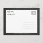 Eat Drink Be Scary Halloween Invitation Briefkaart (Achterkant)