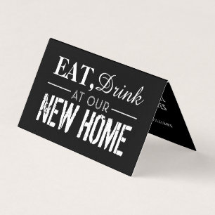 Eat Drink bij ons nieuwe thuis, wijziging adreskaa Visitekaartje