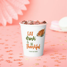 Eat-Drink: Een gelukkig bekertje Papieren Bekers