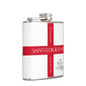 Eat Drink en be English St George's Cross Flag Heupfles (Rechts)