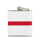 Eat Drink en be English St George's Cross Flag Heupfles (Achterkant)