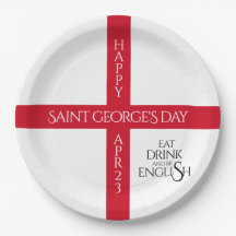 Eat Drink en be English St George's Cross Flag