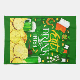Eat Drink en Be Irish Kitchen Towels Theedoek