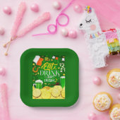 Eat Drink en Be Irish Paper Bord (Feest)
