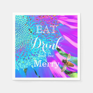 Eat Drink en bee Merry Servet