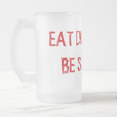 EAT DRINK EN BEN SCHADELIJK! MATGLAS BIERPUL (Links)