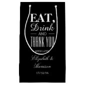 Eat, Drink en dank u Klein Cadeauzakje (Voorkant)