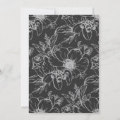 Eat drink en getrouwd Modern Rustic bruiloft Kaart (Achterkant)