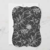 Eat drink en getrouwd Modern Script bruiloft Kaart (Achterkant)