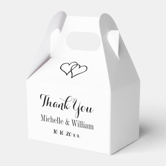 Eat drink en getrouwde prijsvraag voor bruiloft bedankdoosjes (Achterkant)