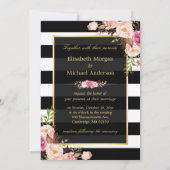 EAT-Drink en gouden zwarte gouden streep Kaart (Achterkant)