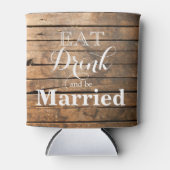 Eat Drink en huwelijk Blikjeskoeler (Voorkant)