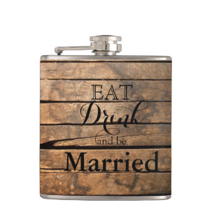 Eat Drink en huwelijk Heupfles