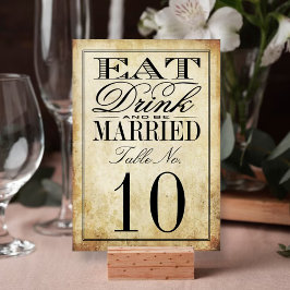 Eat, Drink en huwelijk Kaart