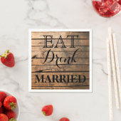 Eat Drink en huwelijk Servet (Insitu)