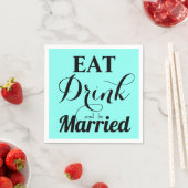 Eat Drink en huwelijk Servet (Insitu)