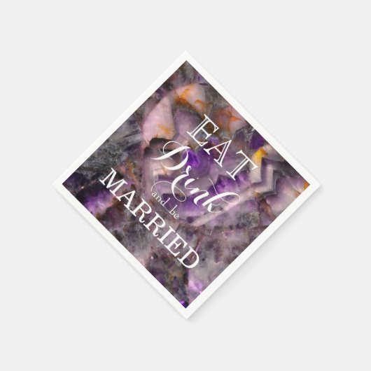 Eat Drink en huwelijk Servetten (Hoek)