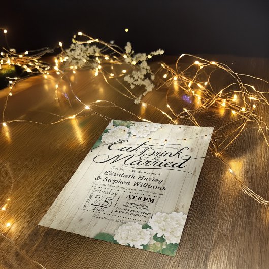 EAT-Drink en huwelijksbloemen Kaart