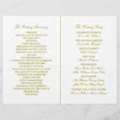 Eat, Drink en huwelijksgoudweddenschap (Achterkant)