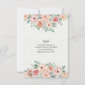 EAT-Drink en huwelijkshuwelijk Kaart (Achterkant)