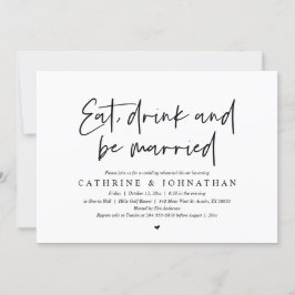 Eat, Drink en huwelijksrepetitie Kaart