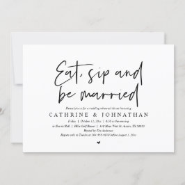 Eat, Drink en huwelijksrepetitie Kaart
