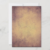 Eat Drink en huwelijksuitnodiging Kaart (Achterkant)