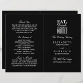 Eat, Drink en huwelijksweddenschap (Voorkant / Achterkant)