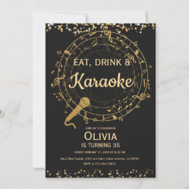 Eat, drink en Karaoke Kaart