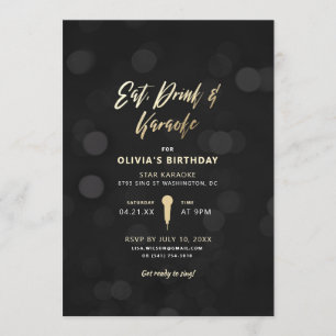 Eat Drink en Karaoke Kaart