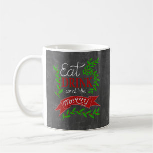Eat, Drink en Merry-karton Koffiemok