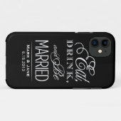 Eat Drink en moet getrouwd zijn Case-Mate iPhone Case (Achterkant (horizontaal))