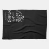 Eat Drink en moet getrouwd zijn Theedoek (Horizontaal)