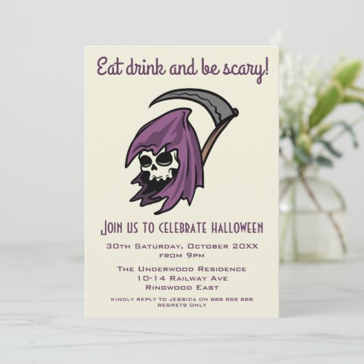 EAT-DRINK EN SCHADE KAART (Staand voorkant)