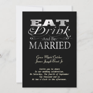 Eat Drink en trouwen Kaart
