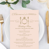 Eat Drink en wees getrouwd met Blush en Antiek bru