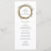 Eat Drink en wees het menu van de Kerst van de Tro (Voorkant)