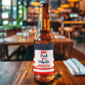 Eat Drink en wees patriottisch op 4 juli Bier Etiket