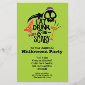 Eat Drink en zijn eng de Uitnodiging van de Begrot (Voorkant)