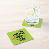 Eat Drink en zijn eng groene halloween party Kartonnen Onderzetters (Insitu)