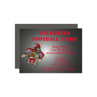 Eat, Drink en zijn eng Halloween BBQ Uitnodiging