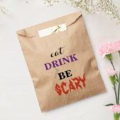 EAT Drink en zijn eng Halloween Bedankzakje (Gezegeld)