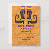 Eat Drink en zijn eng Halloween Block Party Kaart (Voorkant)