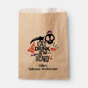 Eat Drink en zijn eng Halloween Treat Bedankzakje